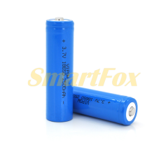 Акумулятор 18650 Li-Ion Vipow ICR18650 TipTop, 2500mAh, 3.7V, Blue