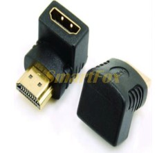 Адаптер (переходник) HDMI F/HDMI M L