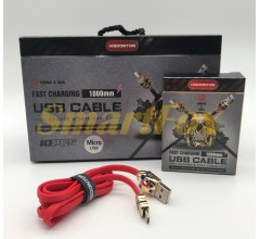 USB кабель Hisoonton HST-211 2.4A 1M Micro