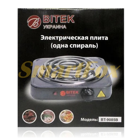 Электроплита BITEK BT-9085В 1 спираль 1000Вт 138мм