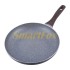 Сковорода Kamille 30см з антипригарним покриттям мрамор з алюмінію для індукції та газу KM-4115