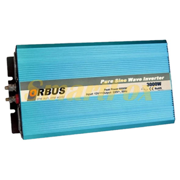 Преобразователь (инвертор) с правильным синусом ORBUS OTS3000-24, 3000W, 24V