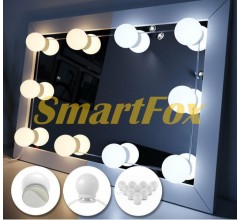 Підсвічування для дзеркала Vanity Mirror Lights 10 LED на присосках 220V