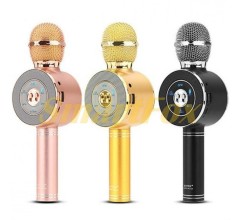 Микрофон-караоке Bluetooth WS-668 LED