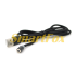 Магнітний кабель USB/MicroUSB PiPo, 1m, 2А, тканинна обплетення, броньований, Black