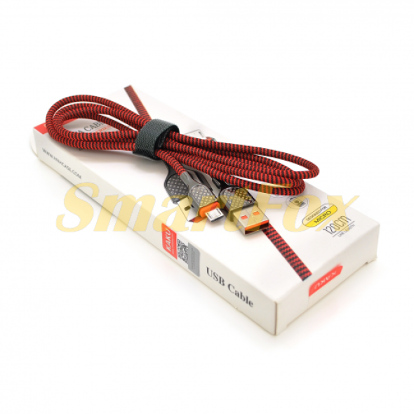 USB кабель iKAKU KSC-188 DIANYA micro, Red, довжина 1,2 м, 3,2А