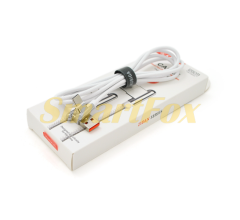 USB кабель iKAKU KSC-125 ZIDAN Type-C, White, длина 1м, 3,2А