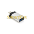 Переходник VEGGIEG TC-113 USB3.0(AF) OTG => microUSB(M), Silver