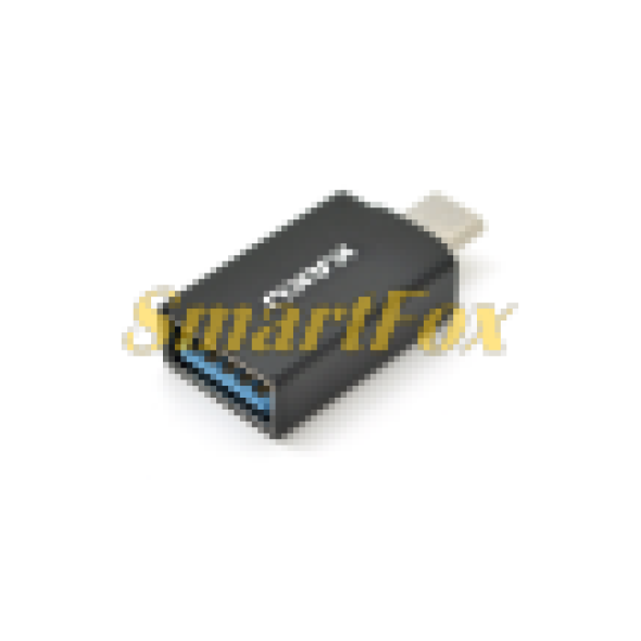 Переходник iKAKU KSC-533 BEIGE Series USB3.0(AF) OTG => microUSB(M), Black