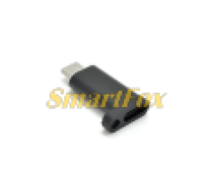 Адаптер (перехідник) VEGGIEG TC-102 Type-C(F) / Micro-USB(M), чорний