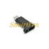 Адаптер (переходник) VEGGIEG TC-102 Type-C(F) / Micro-USB(M), черный