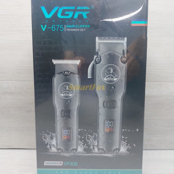 Набір для стрижки VGR V-675 (машинка+триммер)