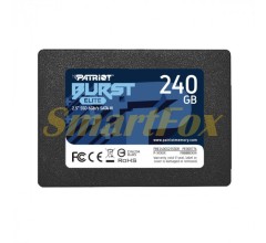 SSD Диск Patriot Burst Elite 240GB 2.5 7mm SATAIII TLC 3D (PBE240GS25SSDR)