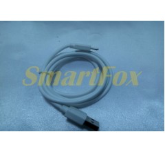 USB кабель, без упаковки microUSB (V8) 2.1A (1 м)