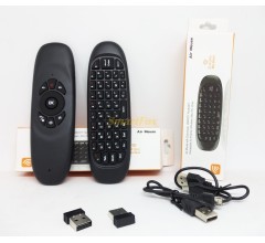 Пульт-аэромышь C120 с клавиатурой для Smart TV/PC
