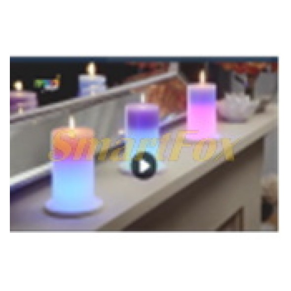 Свеча восковая с подсветкой Candled Madic