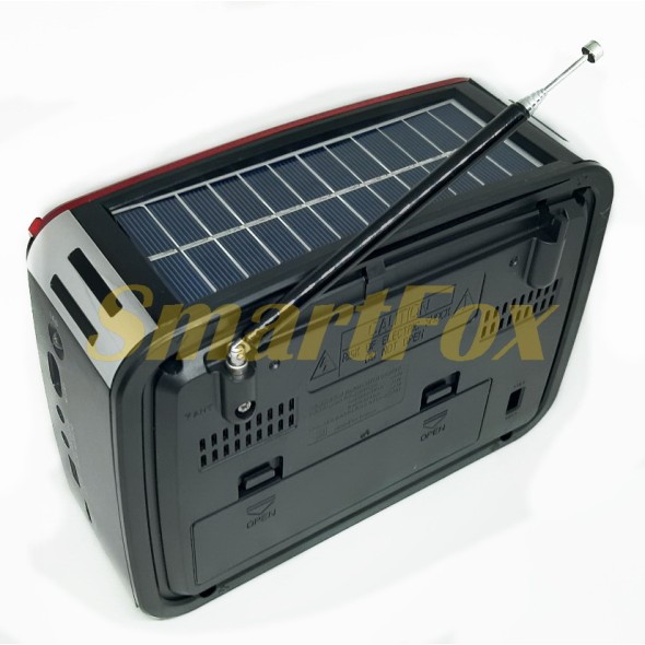 Радіоприймач з USB GOLON RX-455S SOLAR + сонячна батарея + ліхтарик