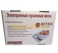 Весы бытовые кухонные BITEK YZ-1905-SF-400
