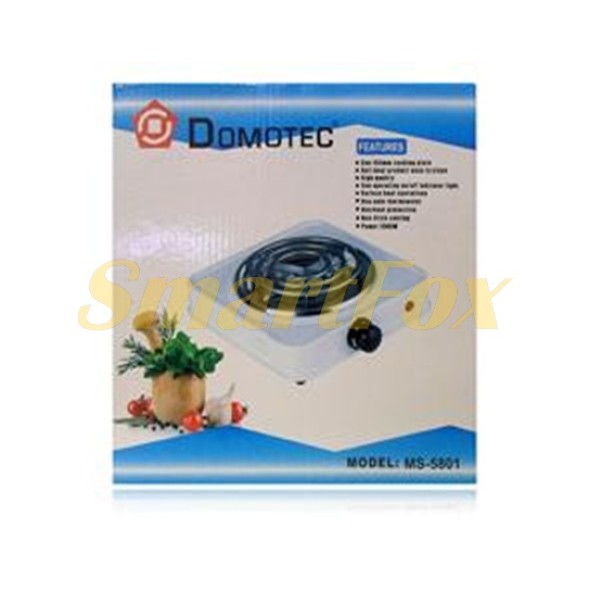 Електроплита 1 спіраль Domotec MS-5801