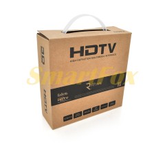 Кабель видео HDMI/HDMI Premium PL-HD348 HDMI Ultra HD 4K, 1080P, 10.0m, v1,4, OD-8.0mm, с фильтром,  круглый Black