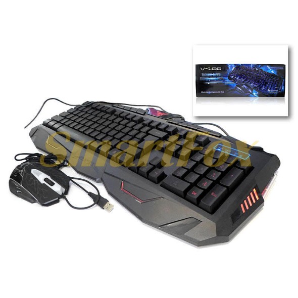 Клавіатура + миша провідні AT-V100P