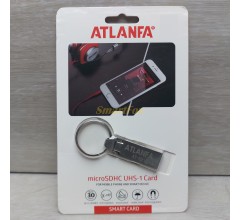 Флеш память USB 2.0 8Gb ATLANFA AT-U2 мини с кольцом для ключей