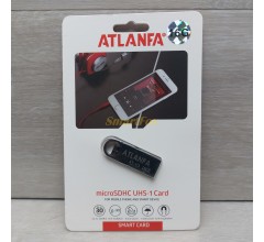 Флеш пам'ять USB 2.0 16Gb ATLANFA AT-U3 міні з отвором  для ключів