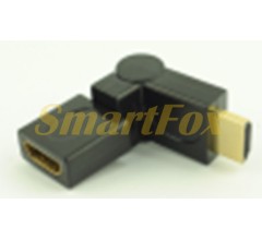 Адаптер (перехідник) HDMI F/micro HDMI M 360 градусів