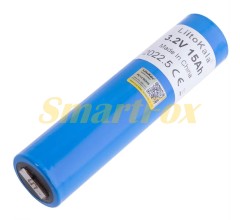 Литий-железо-фосфатный аккумулятор 18500 LiFePO4 LiitoKala-33140, 15Ah, 3.2V, Blue