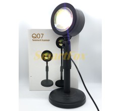 Проектор Закат-Рассвет Sunset Lamp USB Q07