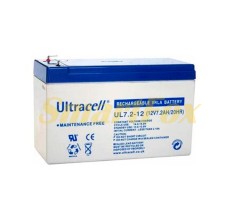 Акумуляторна батарея Ultracell UL7,2-12 AGM 12V 7.2 Ah