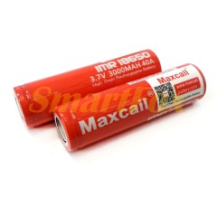 Аккумулятор 18650 Maxcail 3000мАч 3,7В Li-Ion 18650-MAX