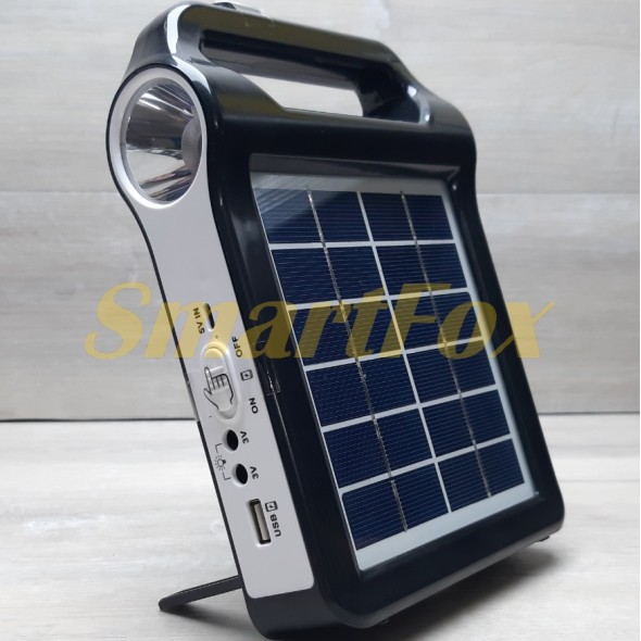 Портативная солнечная станция Easy power EP-035 овещение+power bank
