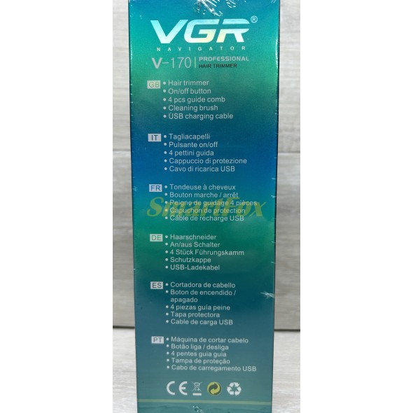 Машинка для стрижки VGR V-170 (бездротова)