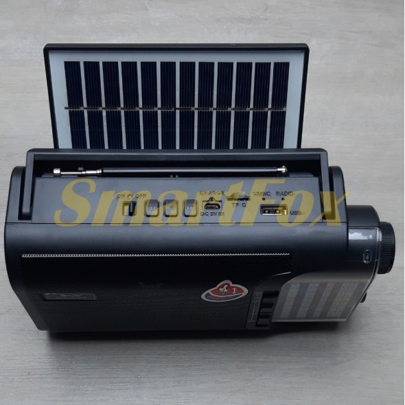 Радиоприемник с USB GOLON RX-2191 солнечная батарея+фонарик