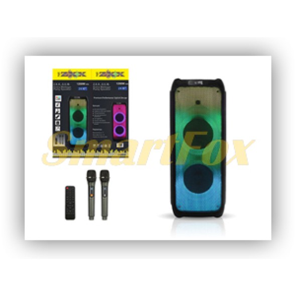 Портативная колонка Bluetooth в виде чемодана ZXX-5510 120Вт 10 дюймов (86х36х34 см) USB/SD/FM/BT/2M