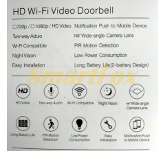 Домофон Doorbell HD Wi-Fi