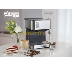 Кофемашина полуавтоматическая DSP KA3028 Espresso Coffee Maker с капучинатором 1,6л 850Bт