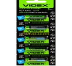 Батарейка VIDEX ALKALINE 12V 27A/8LR732 (ціна за 1шт, продаж упаковкою 5шт)
