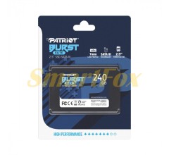 SSD Диск Patriot Burst Elite 240GB 2.5&quot; 7mm SATAIII TLC 3D (PBE240GS25SSDR)