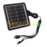 Портативная солнечная панель CcLamp CL-620 2W+ набор переходников