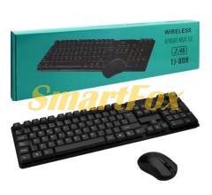 Клавіатура+бездротова мишка TJ-808 комплект