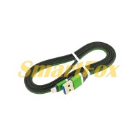 USB кабель Кольоровий 1м без упаковки Lightning - Фото №1