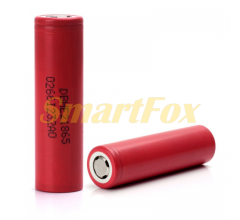 Акумулятор 18650 Li-Ion DBHE21865, 2500mAh, 35A, 4.2/3.6/2.5V, RED