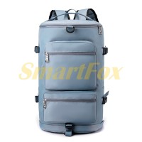 Рюкзак спортивний Merlion, 29x29x49cm, з плечовим ременем, Blue - Фото №1