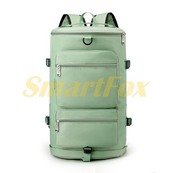 Рюкзак спортивный Merlion,  29x29x49cm, с плечевым ремнем, Green