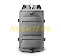 Рюкзак спортивный Merlion,  29x29x49cm, с плечевым ремнем, Grey