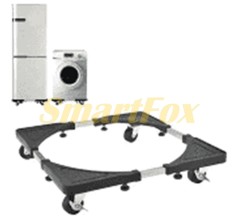 Передвижная подставка на колесиках для стиральной машины и холодильника (75х75)