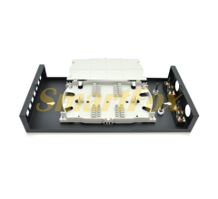 Оптична патч-панель Merlion ML-OP-S404A-8C 8-канальна, SC Simplex adapter, (260*130*40мм)