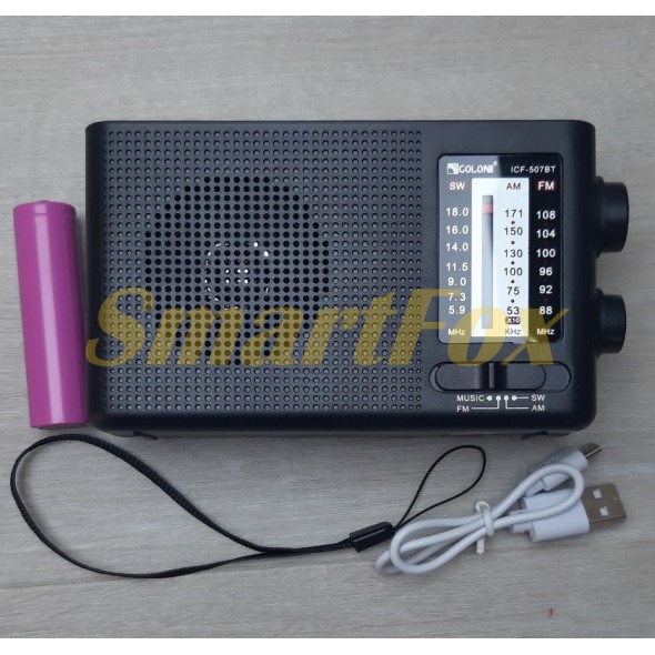 Радіоприймач з USB NNS GOLON ICF-507BT